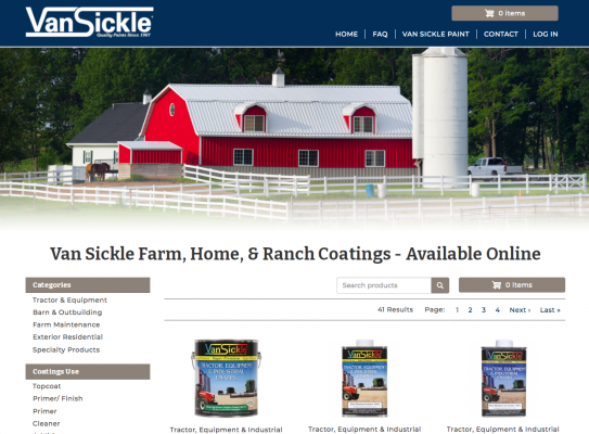 Van Sickle website