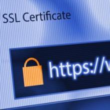 SSL Certificate lock symbol 